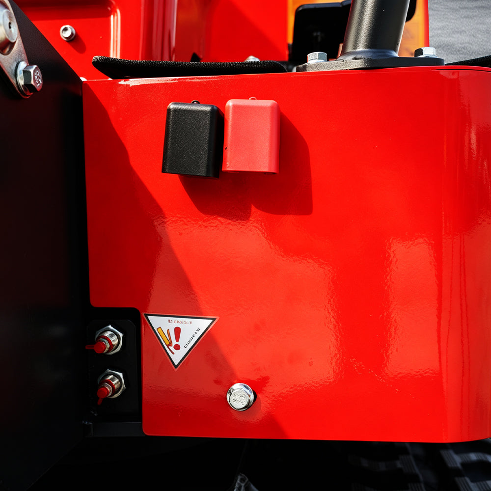 HUAYEE HY12C | Mini Excavator - Hydraulic Thumb Clamp, 13.5HP B&S Engine Gas Powered