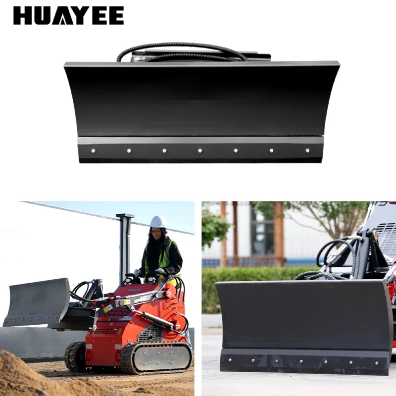 Bulldozer Attachment for Mini Skid Steer Loaders | HUAYEE HYS09