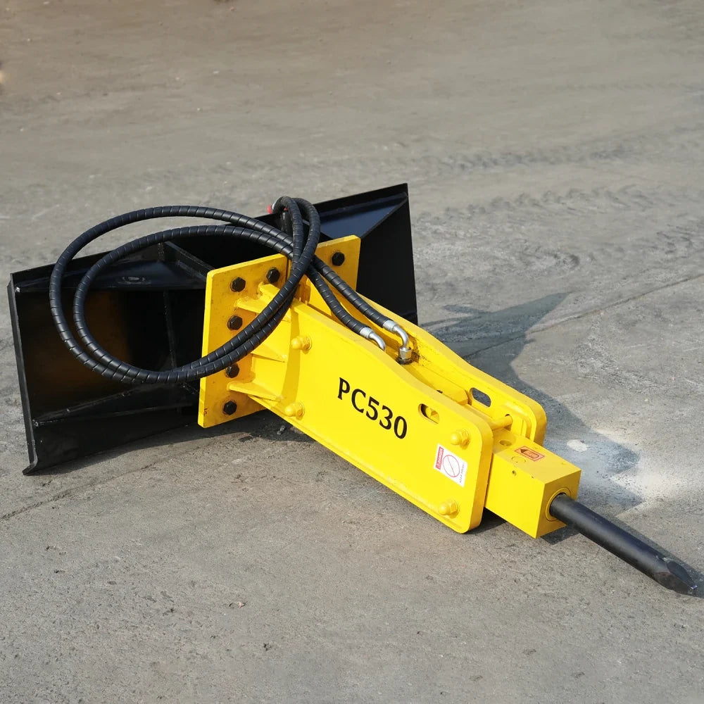 Breaker Attachment for HY1025C/HY1050C/HY1065C Mini Skid Steer Loaders | HUAYEE HYL03