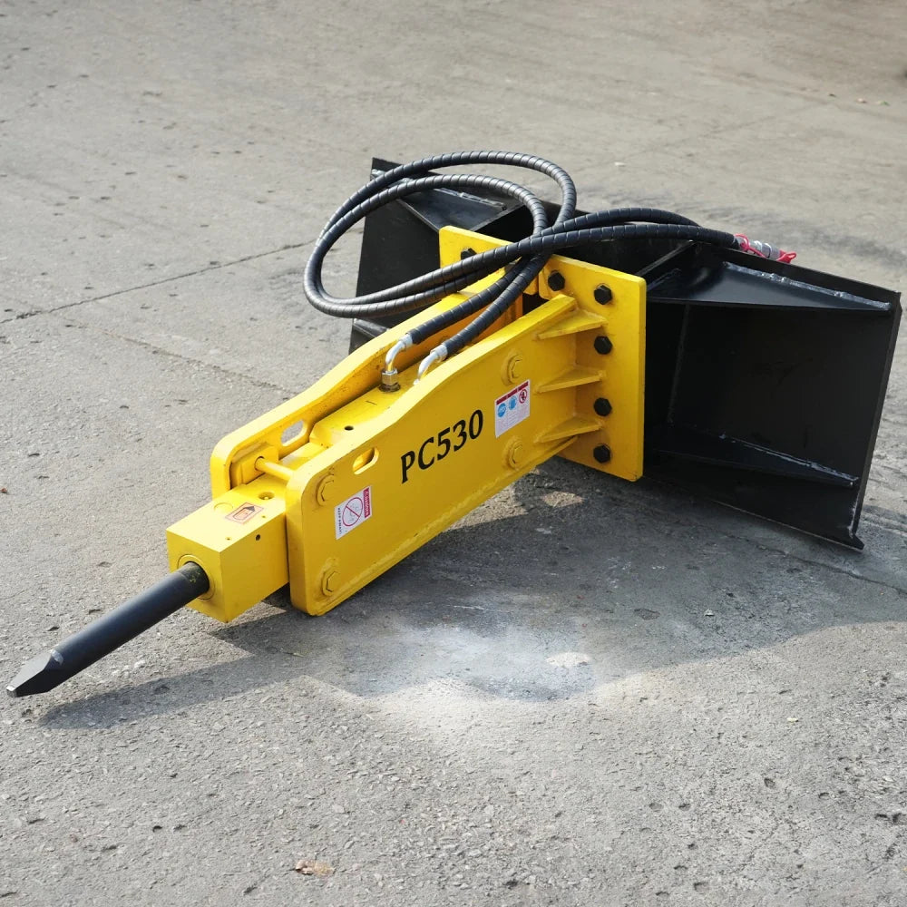 Breaker Attachment for HY1025C/HY1050C/HY1065C Mini Skid Steer Loaders | HUAYEE HYL03