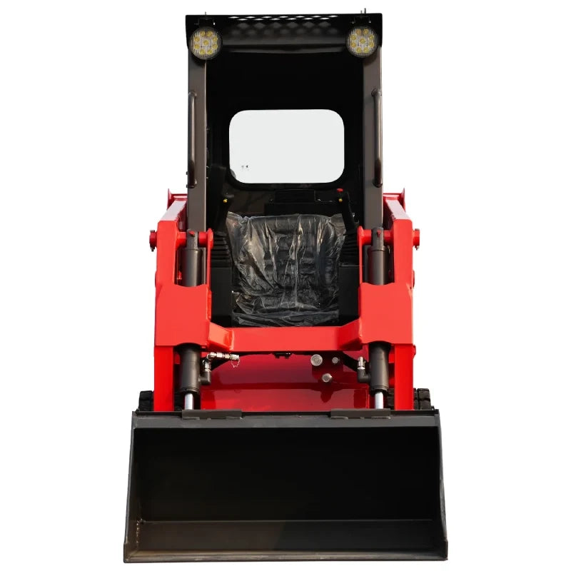 Professional Mini Wheel Skid Steer Loader with 24HP Kubota Diesel Engine | HUAYEE HY1025C