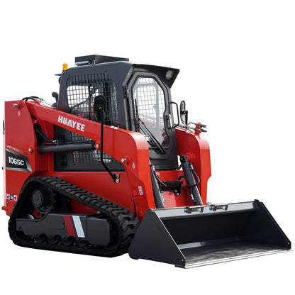 Professional Crawler Skid Steer Loader with 74HP Cummins EPA Certified | HUAYEE HY1065C