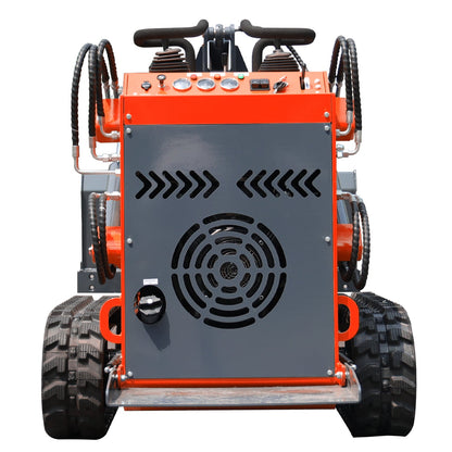 HUAYEE HY480C | Compact Track Stand-on Skid Steer Loader with 23 hp RATO Engine