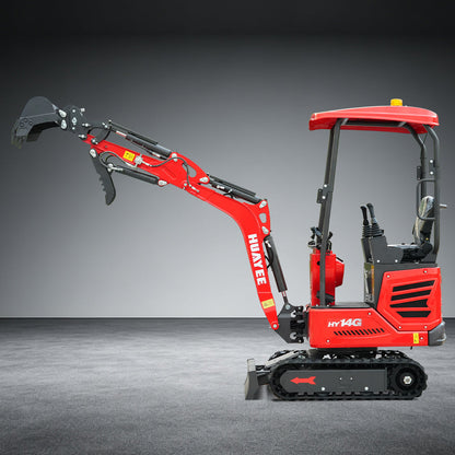 HUAYEE HY14G | Mini Excavator with Kubota Engine & Advanced Hydraulics