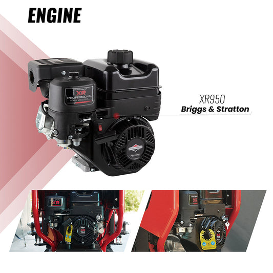 HUAYEE HY500 | 1100Lbs Self-Loading 6.5HP B&S Engine Track Mini Dumper