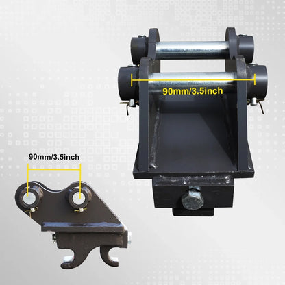 Mechanical Quick Change / Coupler for 1-1.8 Ton Mini Excavators | HUAYEE HYE00