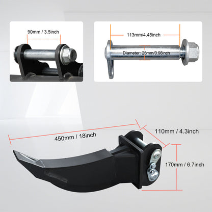 Ripper for 1-1.8 Ton Mini Excavators | HUAYEE HYE01-4