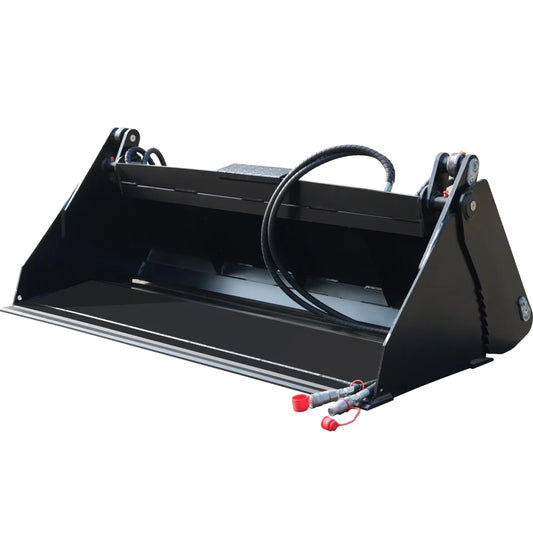 4-in-1 Bucket Attachment Suits HY1025C/HY1050C/HY1065C Mini Skid Steer Loaders | HUAYEE HYL04