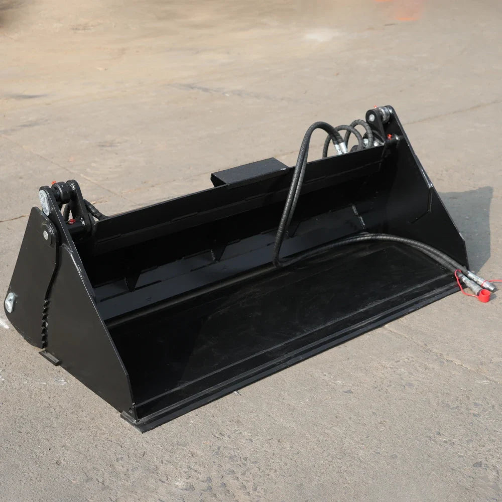 4-in-1 Bucket Attachment Suits HY1025C/HY1050C/HY1065C Mini Skid Steer Loaders | HUAYEE HYL04