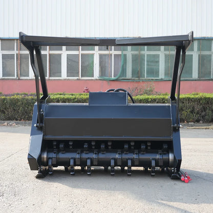 87 Inch Skid Steer Forestry Mulcher Attachment Suits HY1025C/HY1050C/HY1065C Mini Skid Steer Loaders | HUAYEE HYL08